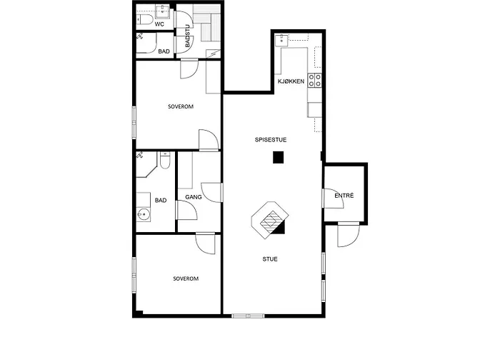 Beitostolen! Midt I Sentrum! In Out! Badstue-massasjedusj-steamdusj Apartment Beitostolen