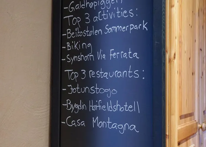 Apartment Beitostolen! Midt I Sentrum! In Out! Badstue-massasjedusj-steamdusj